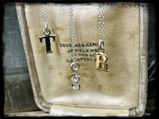 Custom Monogram Pendants-Made to Order