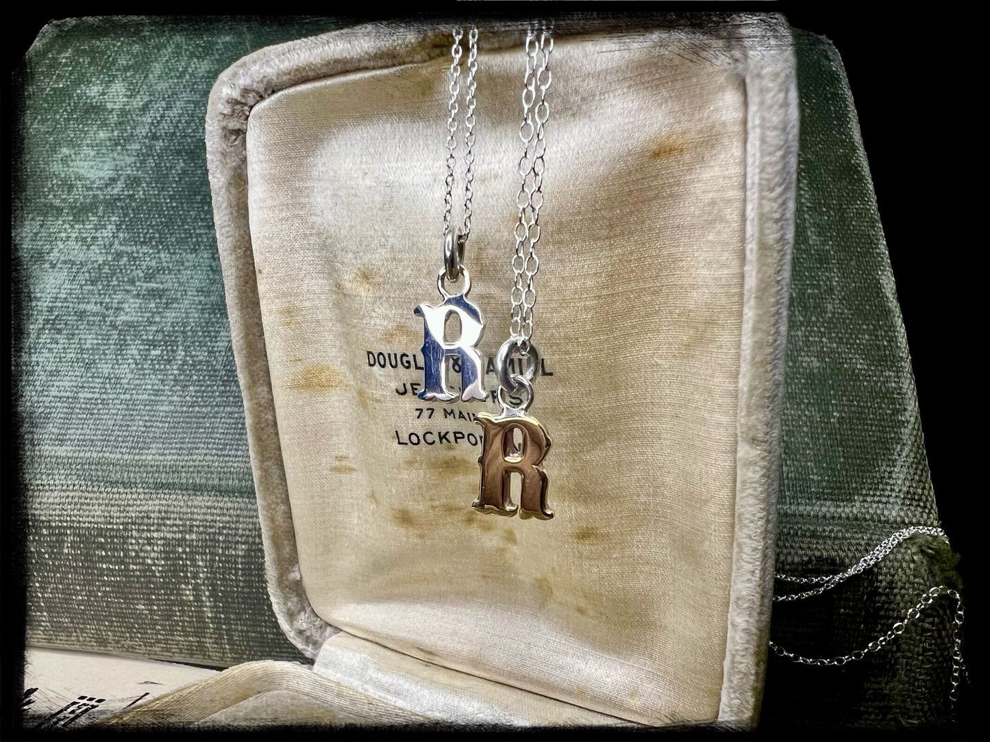 Custom Monogram Pendants-Made to Order