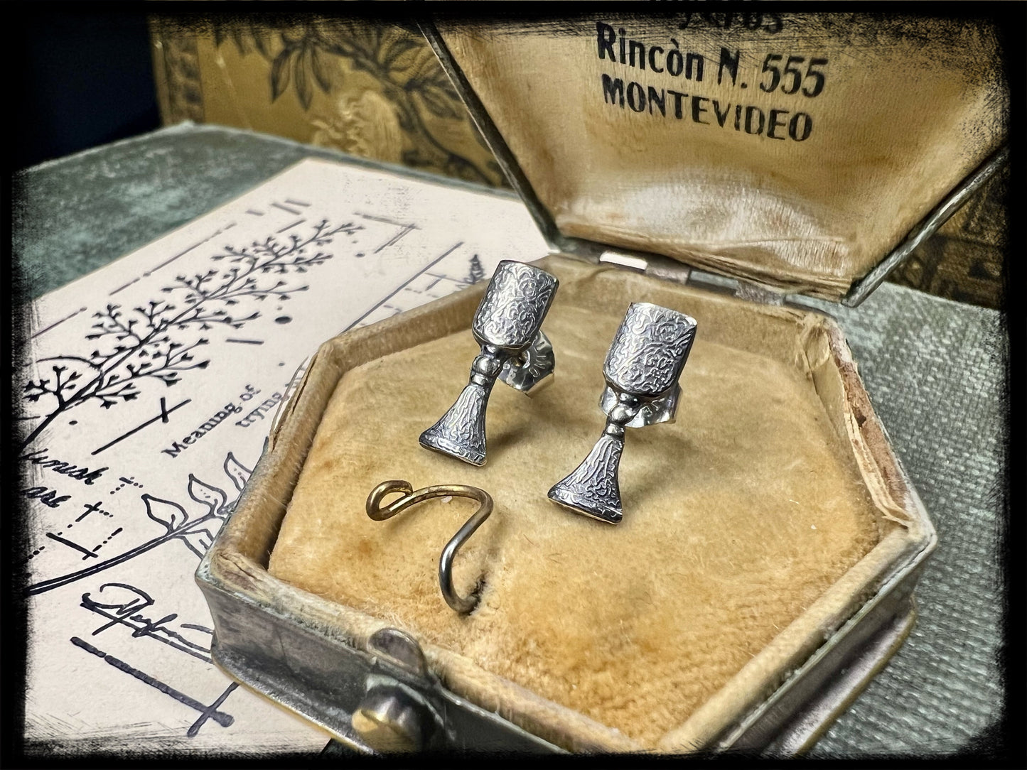 Goblet Stud Earrings-Made to Order