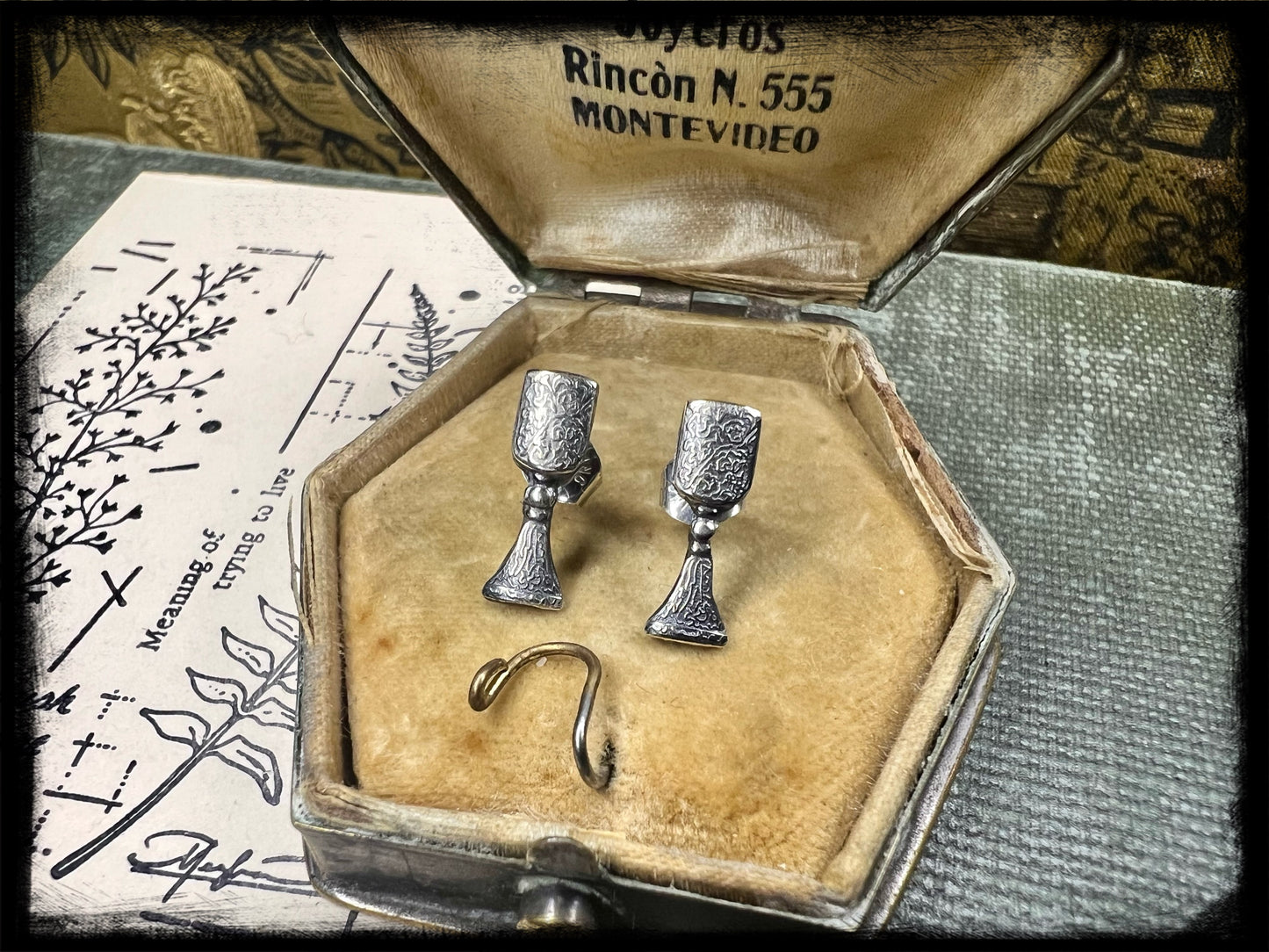 Goblet Stud Earrings-Made to Order