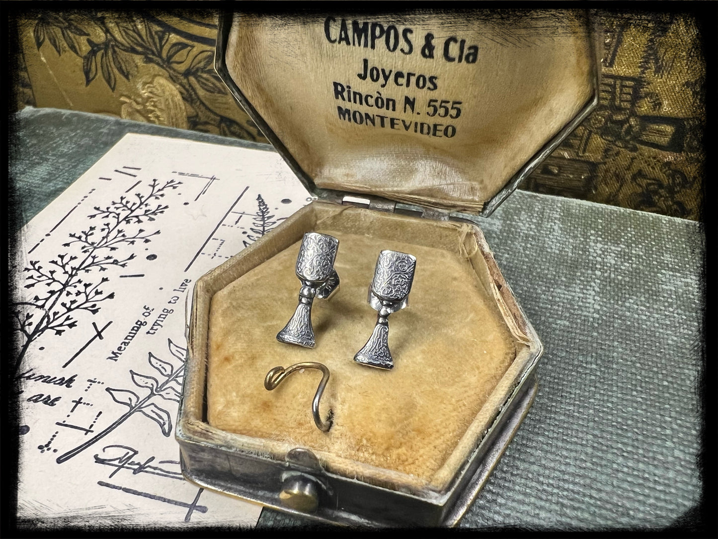 Goblet Stud Earrings-Made to Order