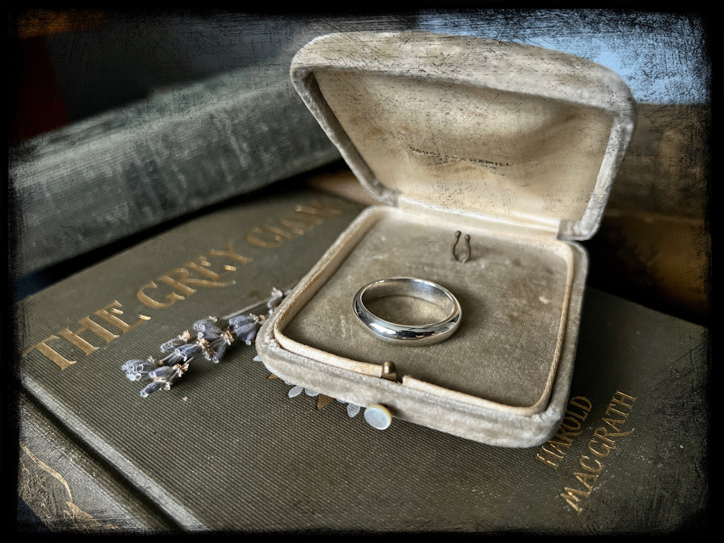 Wedding Band-Sterling Silver Size 11.5