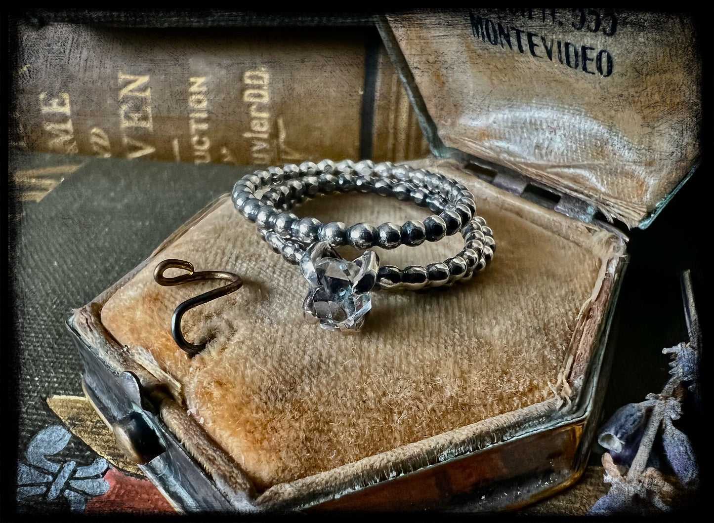 Herkimer Diamond Stackers Size 7