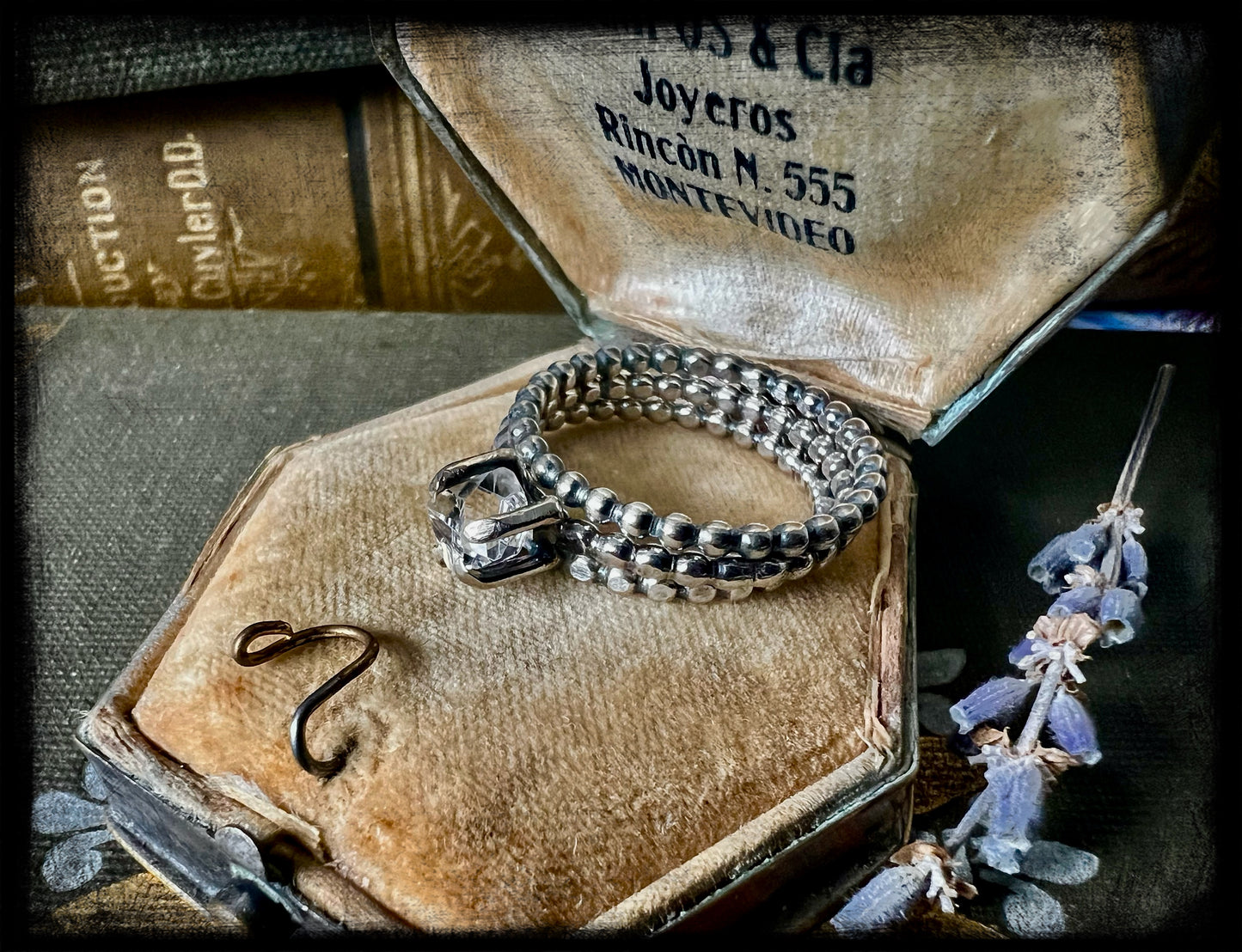 Herkimer Diamond Stackers Size 8