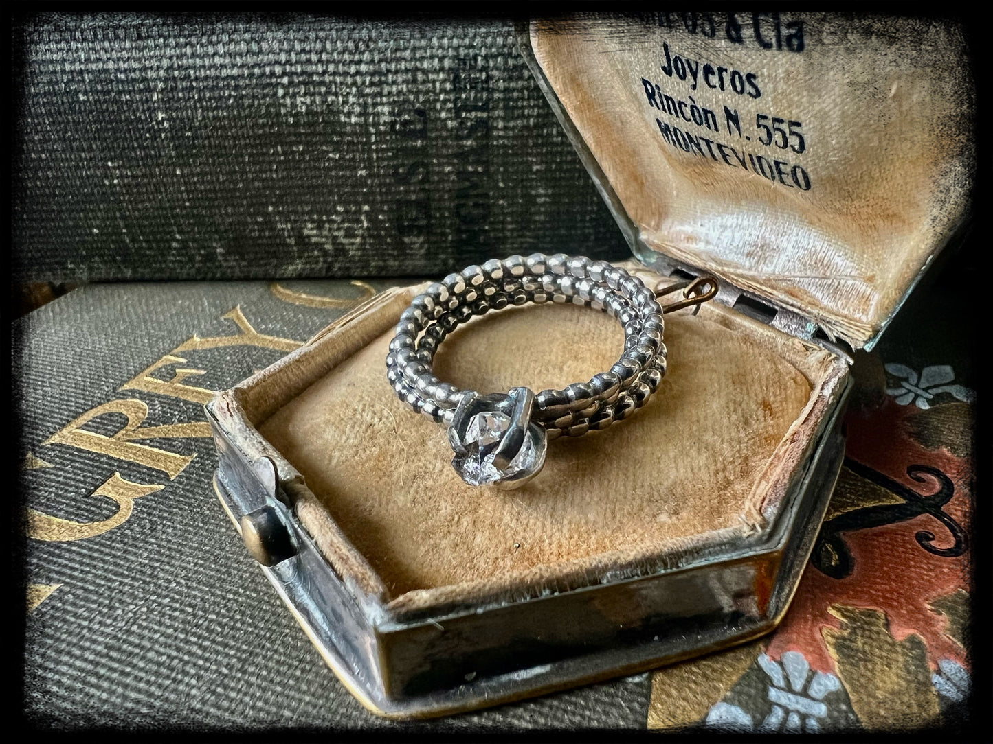Herkimer Diamond Stackers Size 8