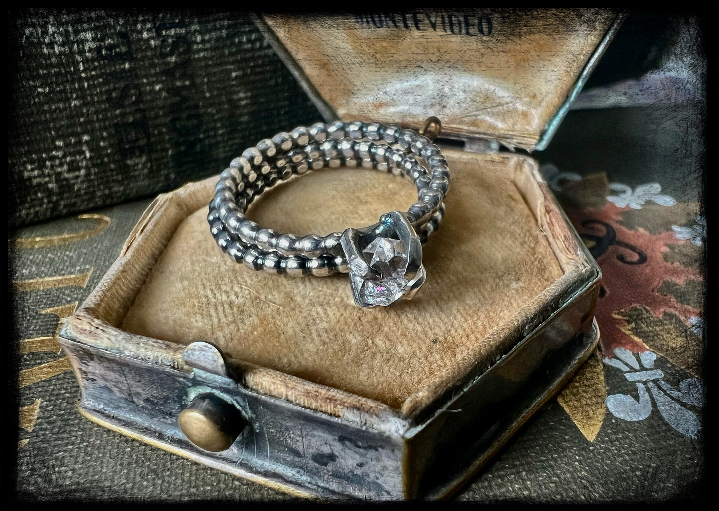 Herkimer Diamond Stackers Size 8