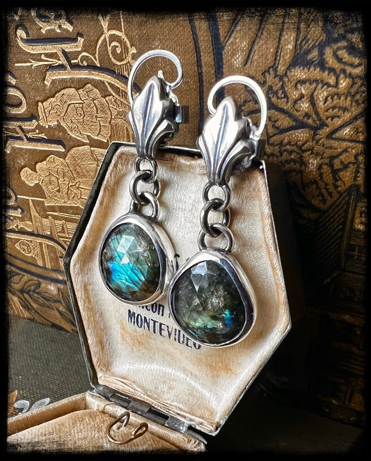 Labradorite Drop Earrings