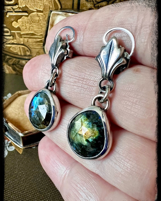 Labradorite Drop Earrings