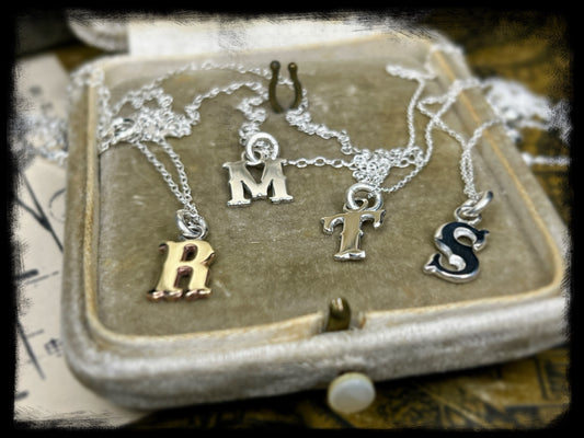 Custom Monogram Pendants-Made to Order