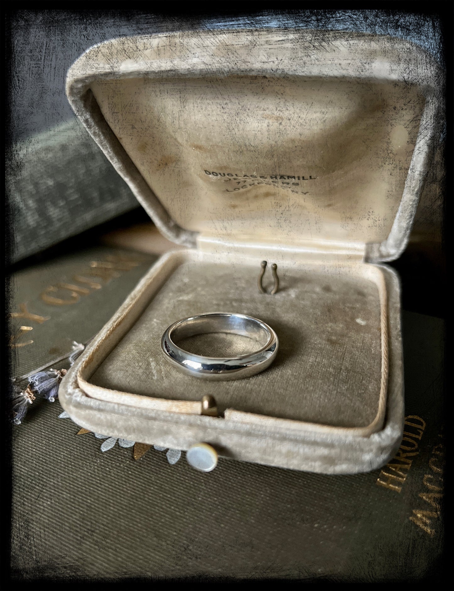 Classic Wedding Band-Sterling Silver-Artisan Handmade Jewelry