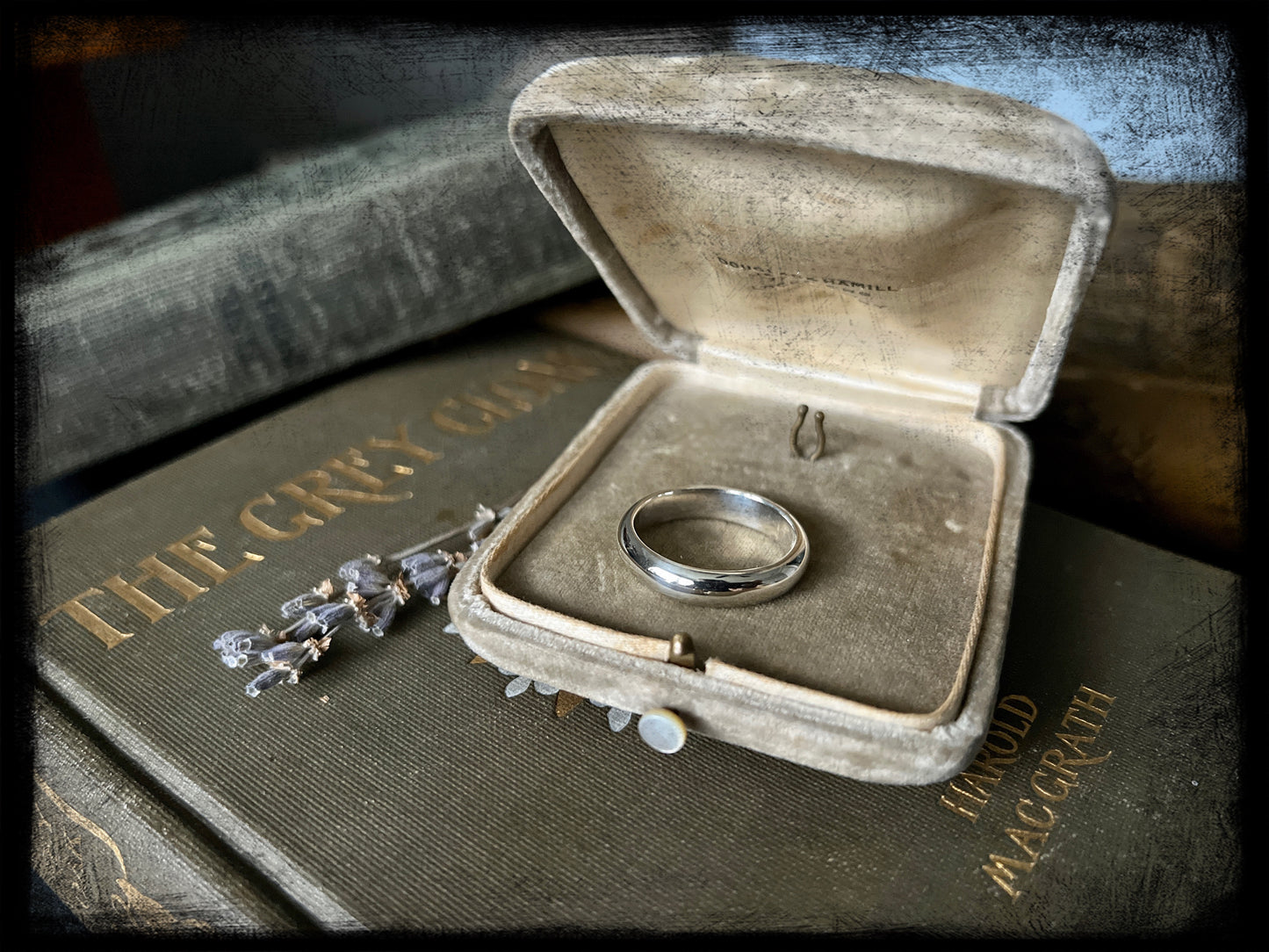 Classic Wedding Band-Sterling Silver-Artisan Handmade Jewelry