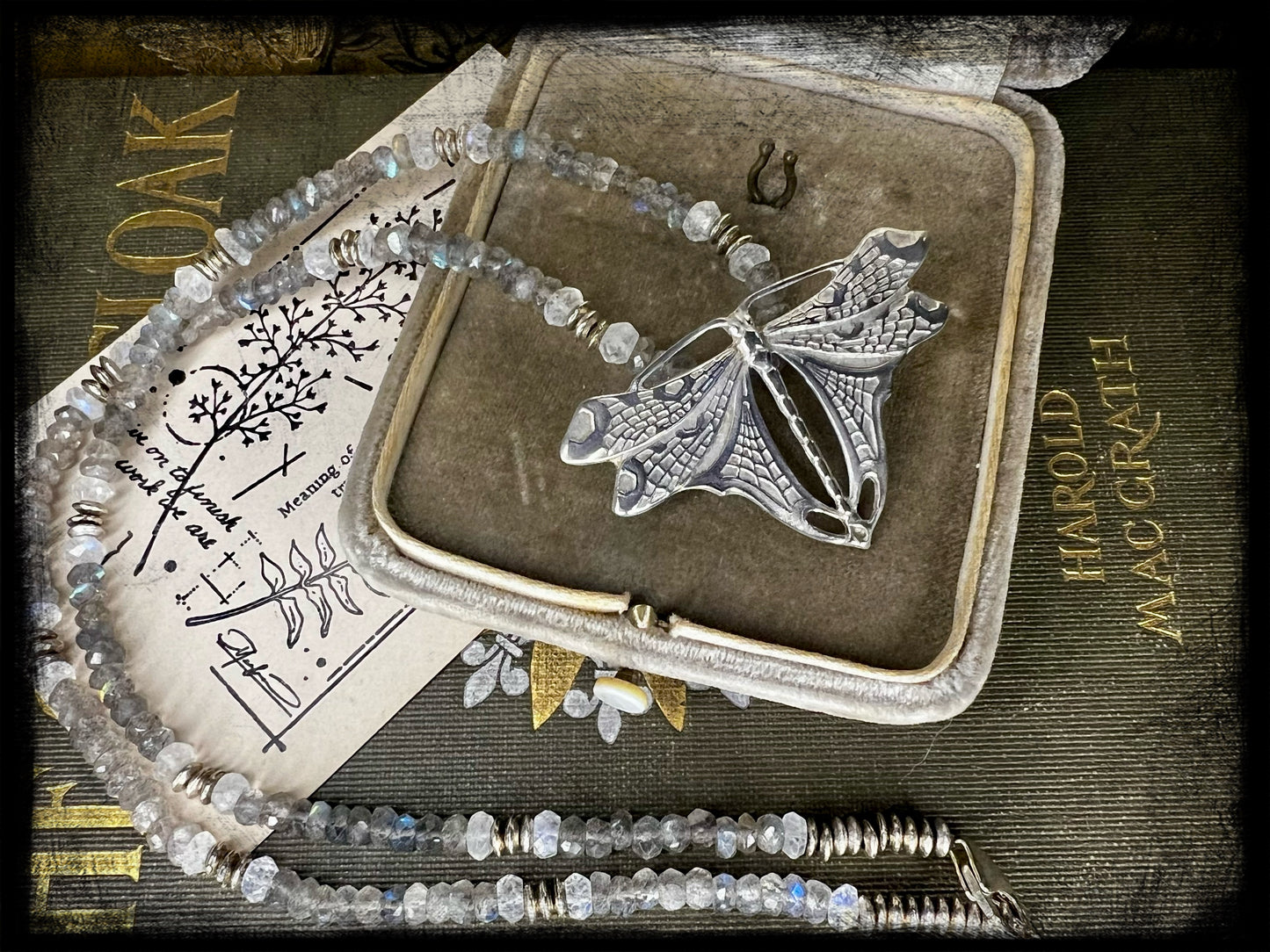 Sterling Silver Art Nouveau Dragonfly Pendant and Pin