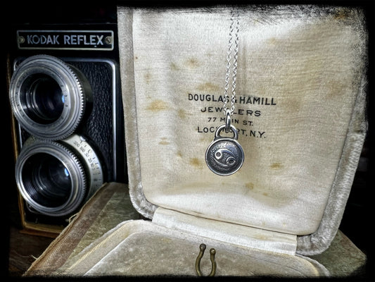 Custom Listing-Double Sided Zodiac Pendant