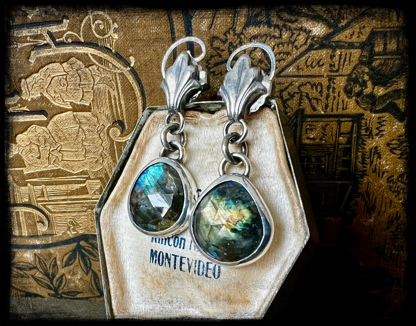 Labradorite Drop Earrings