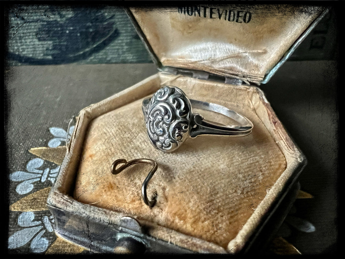 Sterling Silver Antique Ring Design-Made to Order