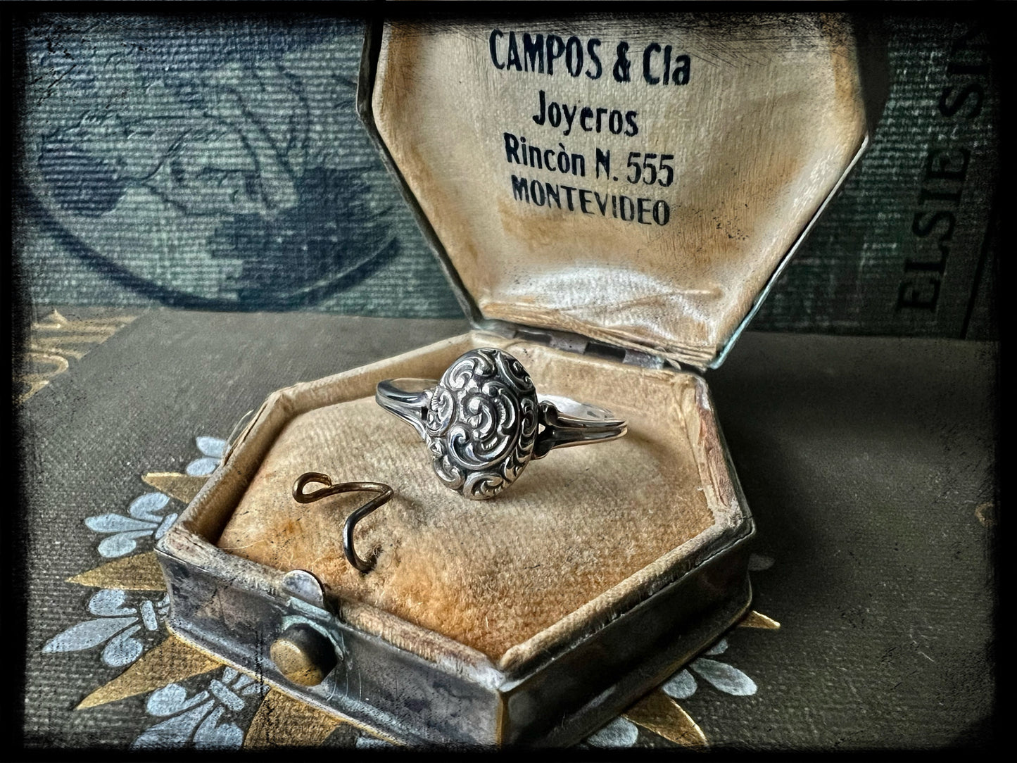 Sterling Silver Antique Ring Design-Made to Order