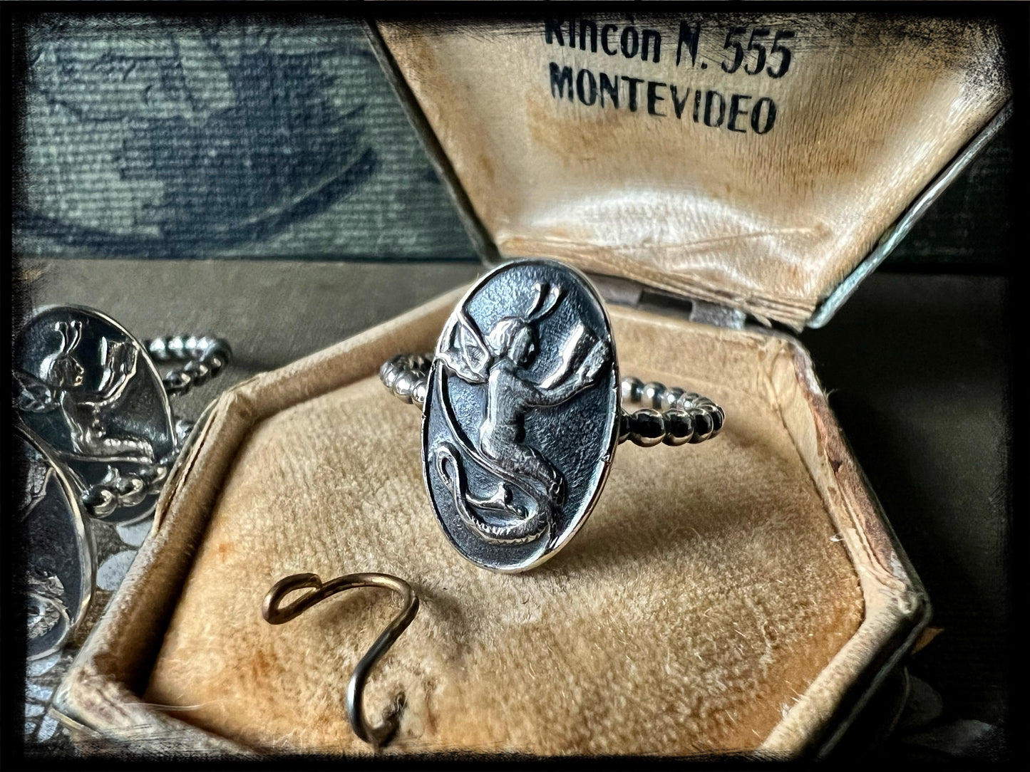 Melusine Fairytale Sterling Silver Ring-Made to Order