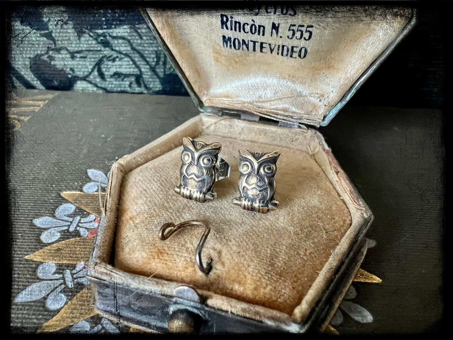 Owl Woodland Creatures Earrings-Made to Order