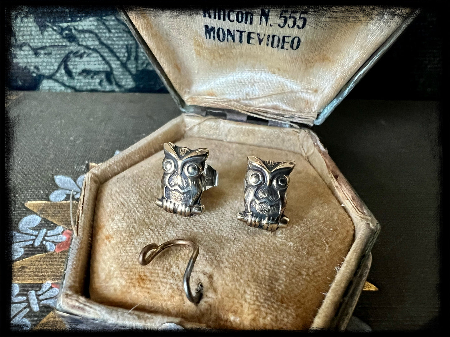 Owl Woodland Creatures Earrings-Made to Order