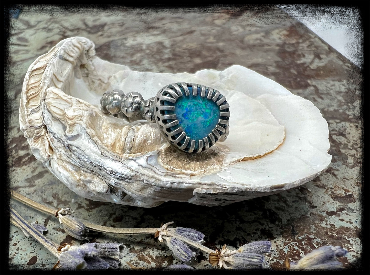 Opal Ring Size 9