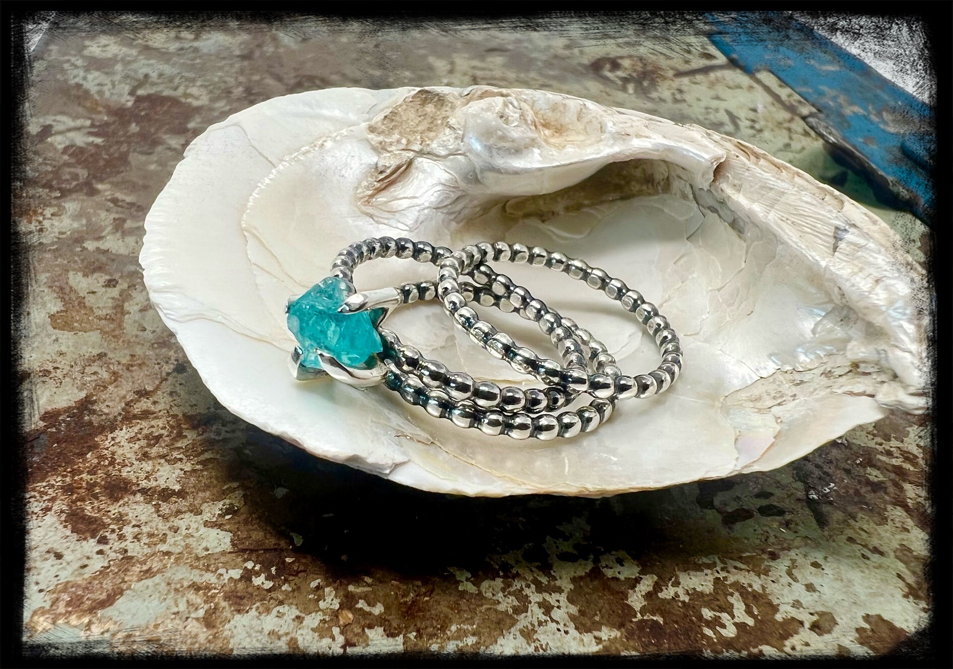 Apatite Stacker Set Size – Rose Metals Jewelry