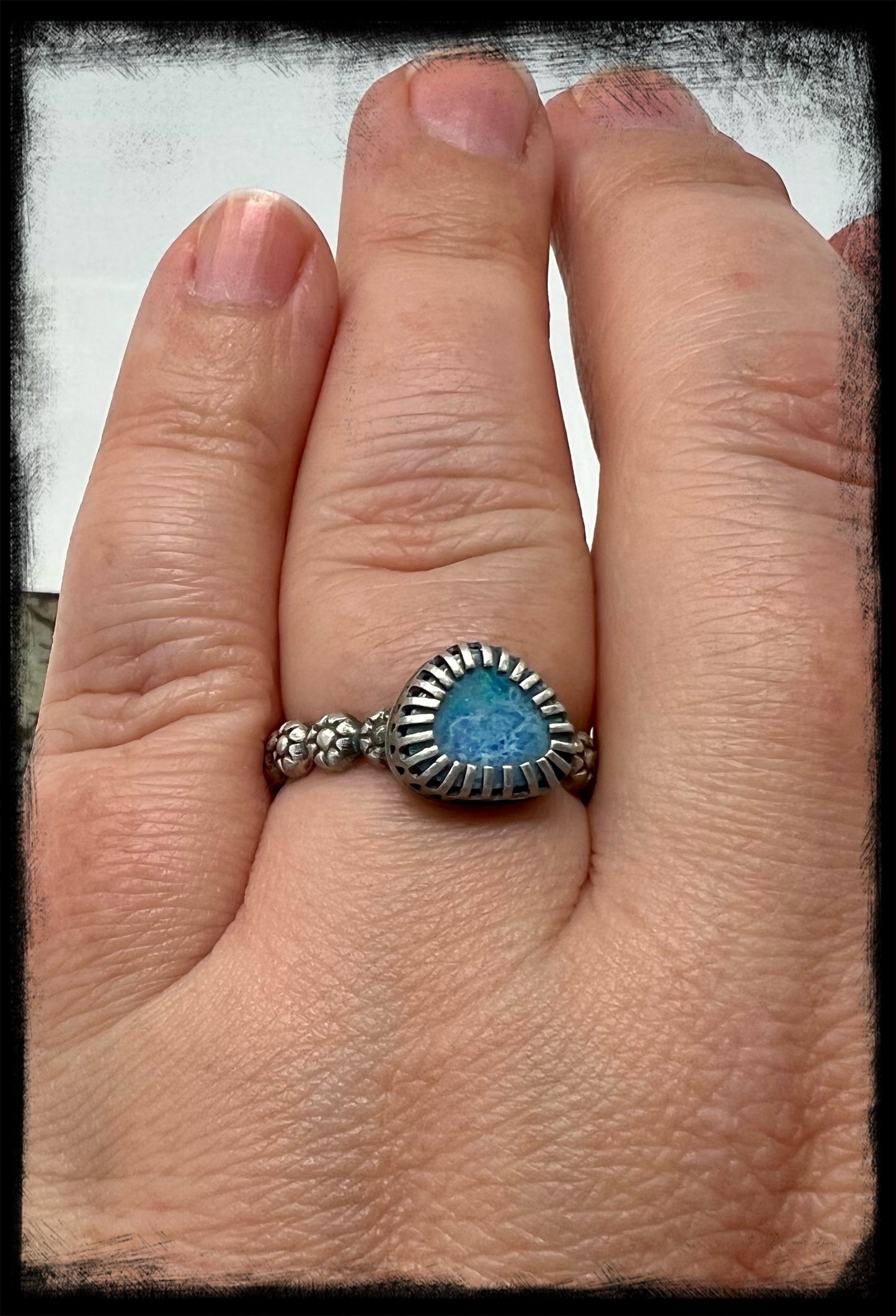 Opal Ring Size 9