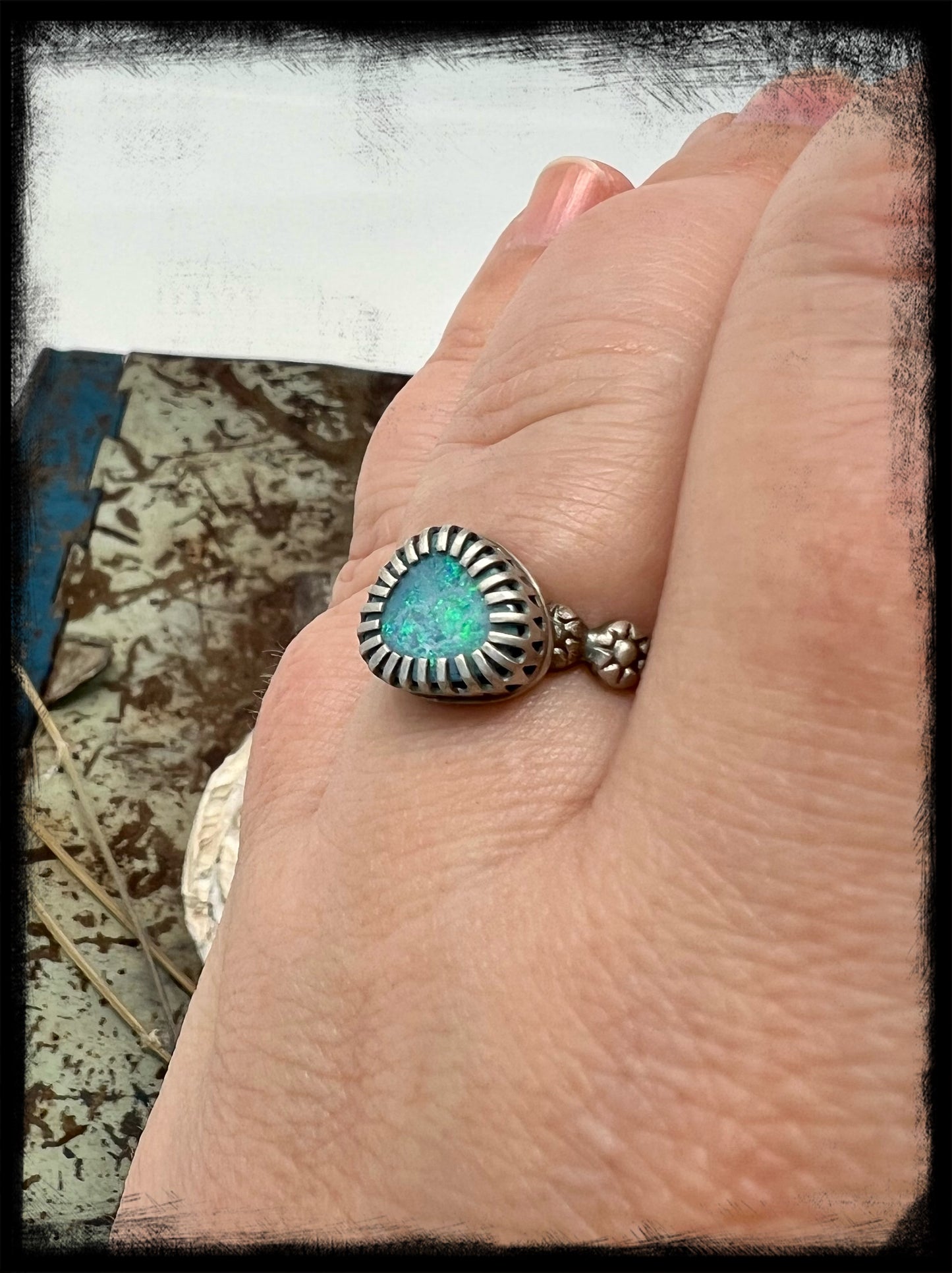 Opal Ring Size 9