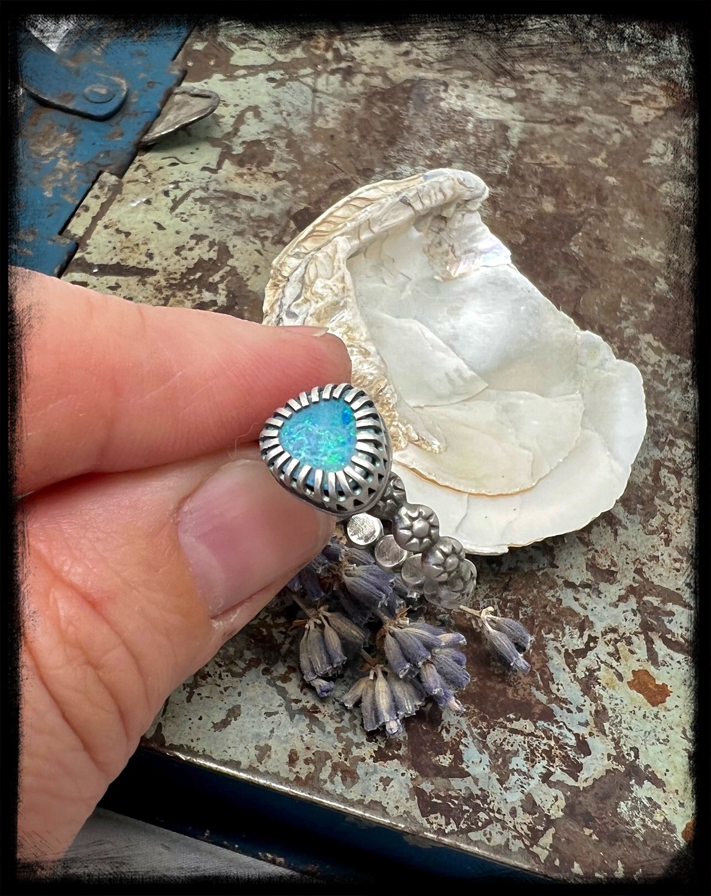 Opal Ring Size 9