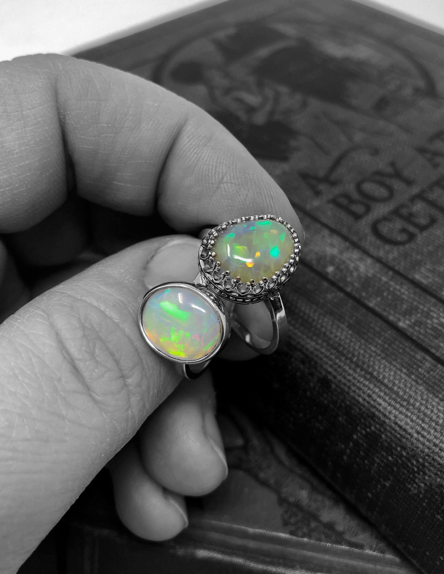 Opal Ring Size 10.25