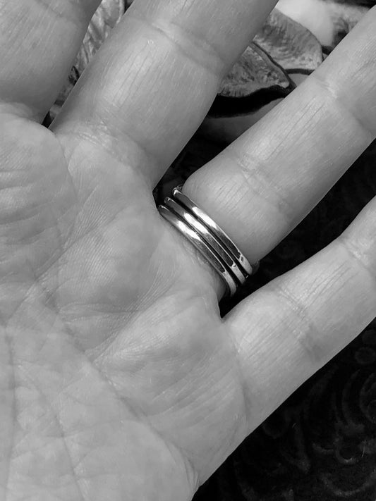 Labradorite Ring Size 9.25
