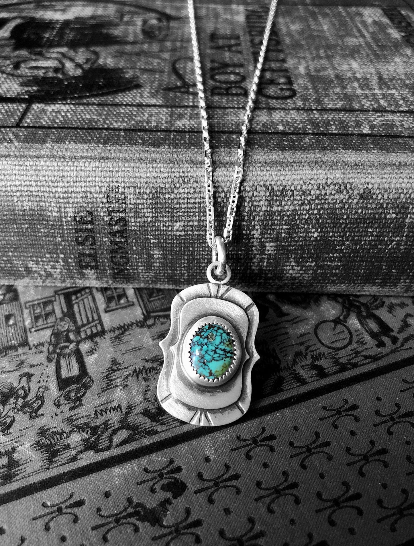 Relic Collection-Turquoise Pendant