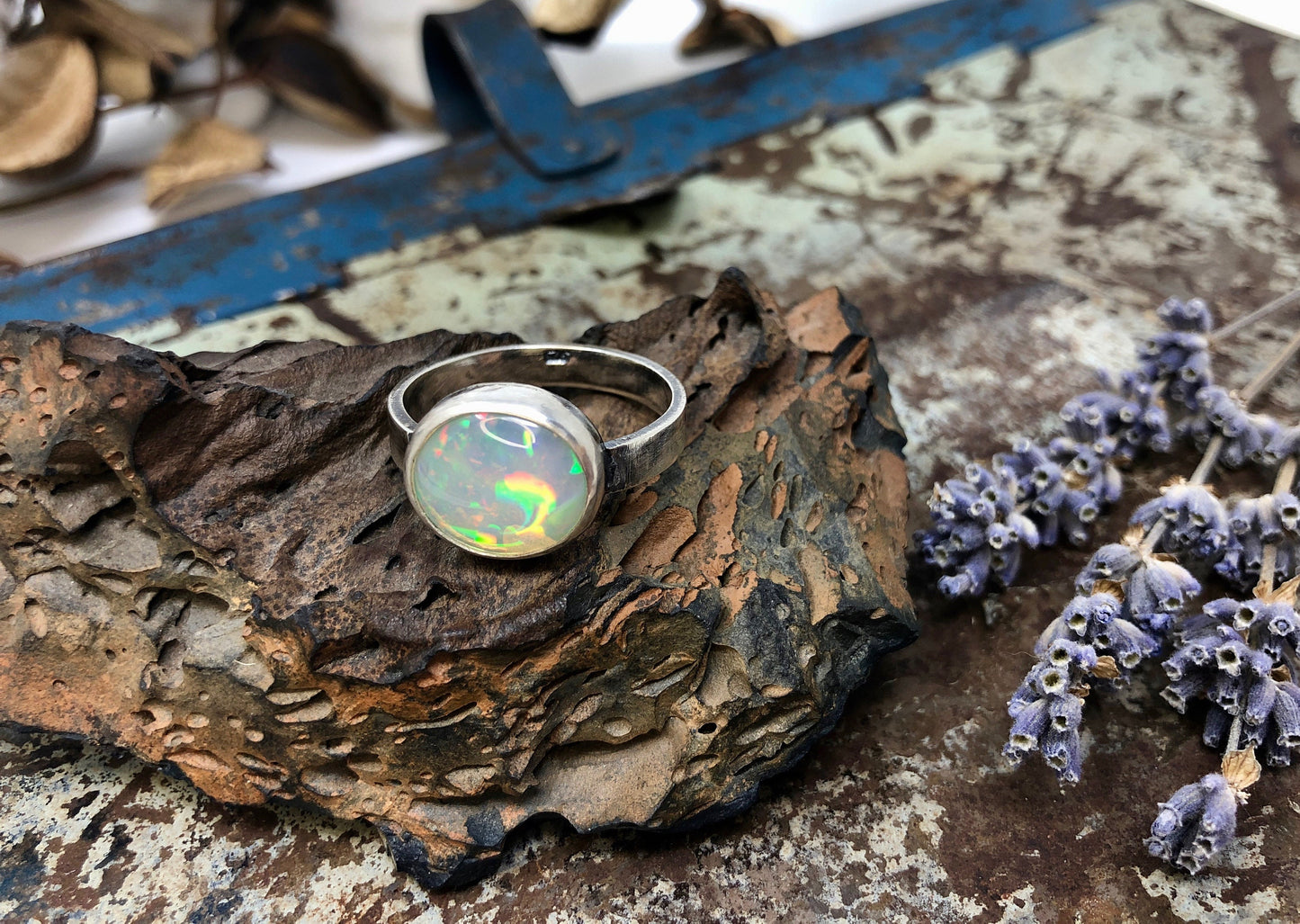 Opal Ring Size 9