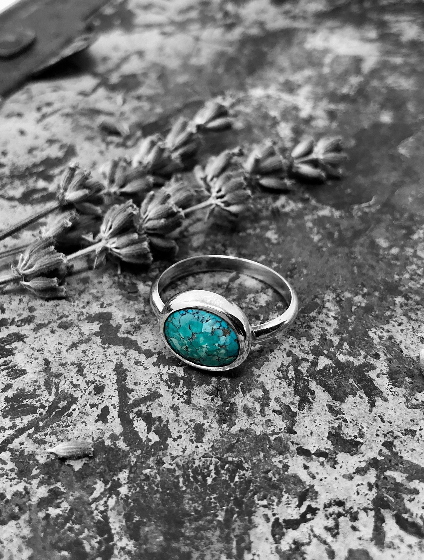Turquoise Ring Size 7.5