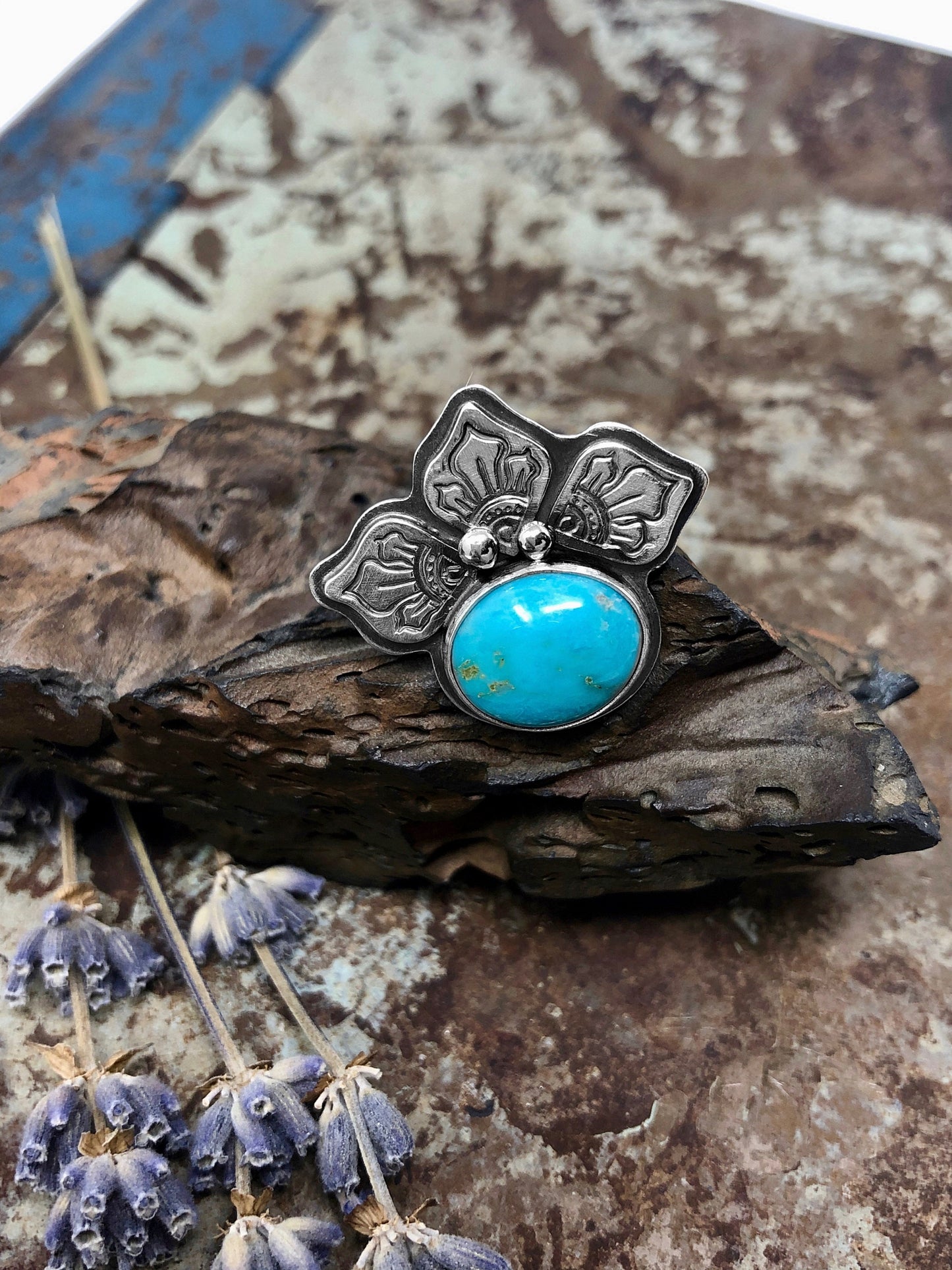 Larimar Ring Size 9